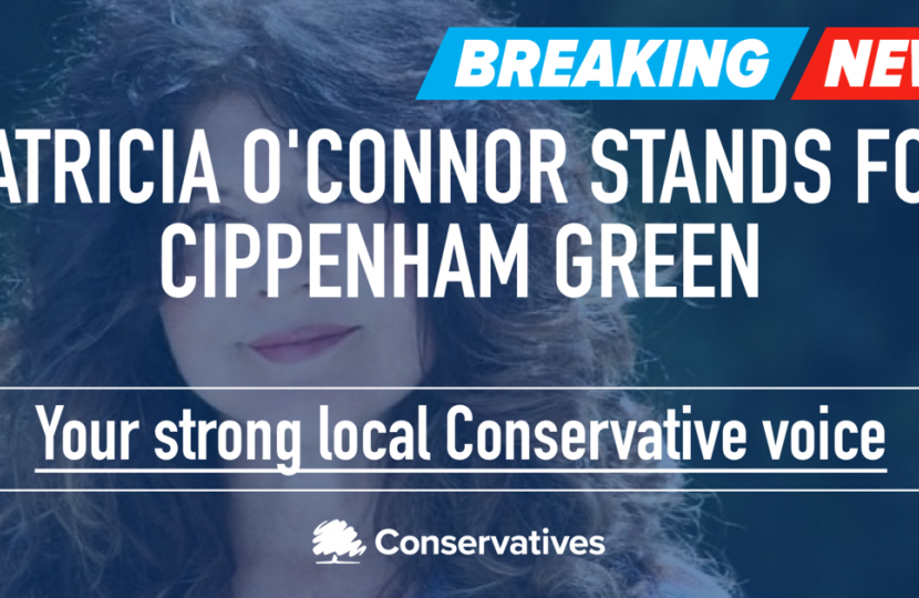 Patricia O'Connor stands for Cippenham Green